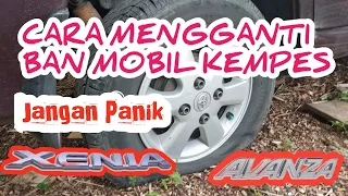 TIPS GANTI BAN MOBIL KEMPES DENGAN MUDAH