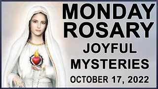 The Rosary Today: Monday October 17, 2022 I The Holy Rosary I Joyful Mysteries