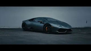 Satin Black Lamborghini Huracan [4K]