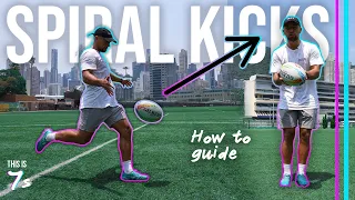 How To SPIRAL/TORPEDO Kick in RUGBY