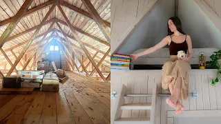 Incredible Attic Transformation: DIY Attic Loft Renovation