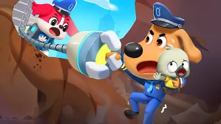 Never Play on Construction Sites | Safety Tips | Police Cartoon | Kids Cartoon | Sheriff Labrador