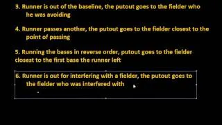Putouts (Automatic to Fielders): Part 2