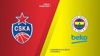 CSKA Moscow - Fenerbahce Beko Istanbul Highlights | Turkish Airlines EuroLeague, PO Game 1