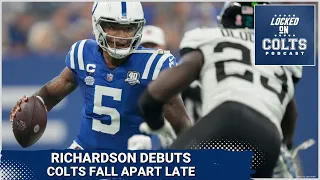 Indianapolis Colts Drop Anthony Richardson's Debut vs. Jacksonville Jaguars