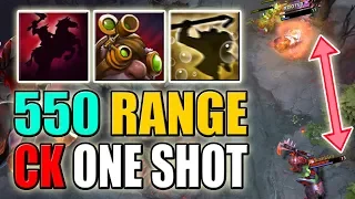 550 Attack Range CK with One Shot Crit Illusions Combo [Drunken Brawler IMBA] Dota 2 Ability Draft