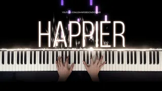 Olivia Rodrigo - happier | Piano Cover with Strings (with Lyrics & PIANO SHEET)
