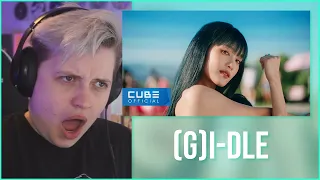 REACTION to (G)I-DLE ((여자)아이들) - 퀸카 (QUEENCARD) MV