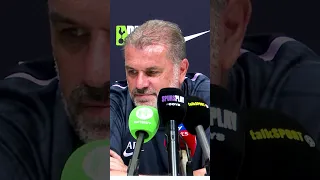 Ange Postecoglou's HILARIOUS response to a question on Pep Guardiola at a Spurs presser! #shorts