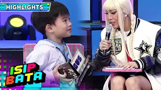 Argus shows his new wallet | Isip Bata