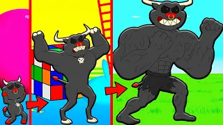 ALL SERIES EVOLUTION OF MUSCLE BULLTRAP! POPPY PLAYTIME CHAPTER 3 Cartoon Animation