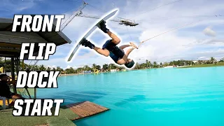 FRONT FLIP DOCK START - HOW TO