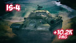 IS-4 - 6 Frags 10.2K Damage - Soviet power! - World Of Tanks