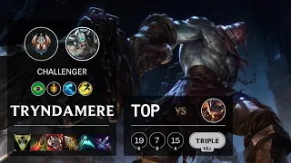 Tryndamere Top vs Rumble - BR Challenger Patch 10.14