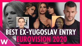 Eurovision 2020: Which country of the former Yugoslavia had the best entry?