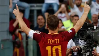 DISCORSO FINALE COMPLETO di Francesco Totti che da' l'addio alla Roma con una poesia