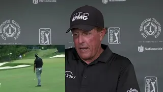 Phil Mickelson explains decision to putt from 78 yards off the green