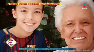 ¡Alberto Vázquez rompe en llanto al escuchar a su hijo de 11 años tocar el piano! | De Primera Mano