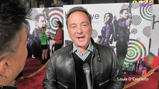The coolest guy on the carpet Louis D'Esposito @ the "Hawkeye" World Premiere!