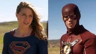 Watch 'Supergirl' and 'The Flash's Adorably Awkward Introduction From the DC Crossover Episode!