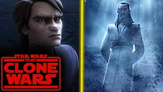 Anakin Skywalker speaks to Qui-Gon Jinn on Mortis | Star Wars: The Clone Wars Scene