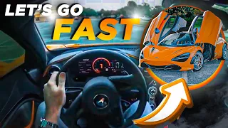 Driving the McLaren 720S 1st Person POV! (Going FAST)