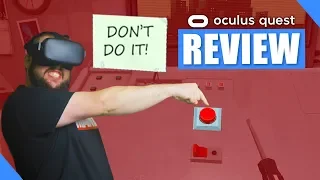Oculus Quest Please Don't Touch Anything Game Review