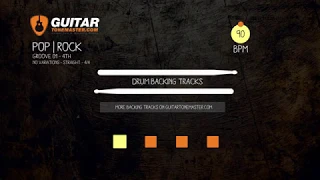 Pop Rock Drum Metronome Track - 90BPM