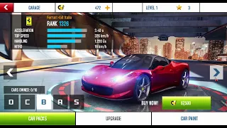 Asphalt 8 Airborne :- Old Version All Cars 1.0.0