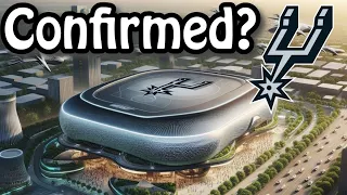 Spurs New NBA Arena has been *CONFIRMED*?