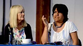 Tara Mistry introduces a session on mental health at Bristol's first Festival of Health