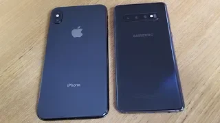 Galaxy S10 vs Iphone XS Max Display Comparison - Fliptroniks.com