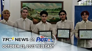 TFC News on TV Patrol | October 25, 2023