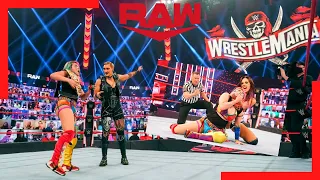 Rhea Ripley lays down a WrestleMania challenge after Asuka defeats Peyton | MONDAY NIGHT RAW