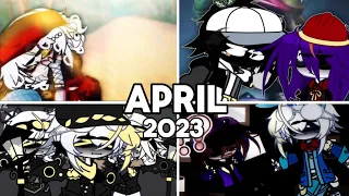 ALL my videos of April 2024 🔴PREMIERE ] COMPILATION ] Murder Drones x Gacha