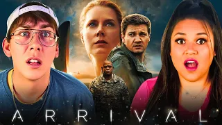 *ARRIVAL* (2016) [REACTION] Had Us Questioning Everything! First Time Watching
