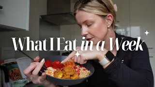 WHAT I EAT IN A WEEK | Vegan, High Protein
