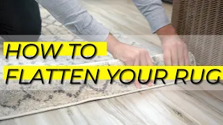 Eyely Home: Flatten Your Rug | Remove Creases & Dents