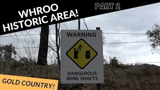 Whroo Historic Area - Gold mining area - South of Rushworth, Victoria. Part 2