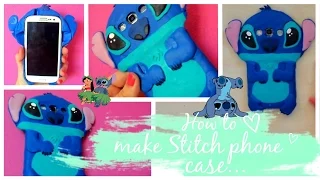 💎 DIY. Stitch phone case tutorial!