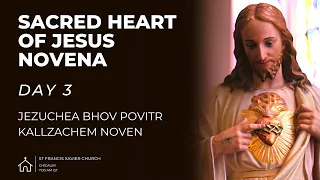 Sacred Heart of Jesus Novena Day 3 - 9th June 2023 6:30 AM - Fr. Peter Fernandes