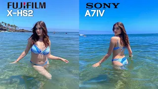 Fujifilm X-H2S vs Sony A7IV Camera Comparision