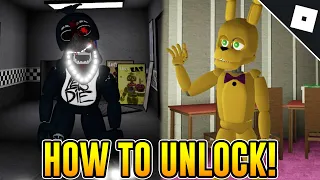 How to get the SECRET CHARACTER III & SECRET CHARACTER IV BADGES in FREDBEARS MEGA ROLEPLAY | Roblox