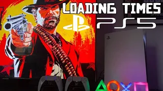RDR 2 Loading Times on PS5