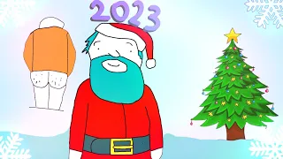 Обосрался в новогоднюю ночь (анимация)