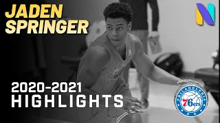 Jaden Springer Philadelphia 76ers 2021 Summer League Highlights