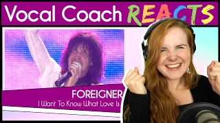 Vocal Coach reacts to Foreigner - I Want To Know What Love Is (Kelly Hansen Live)