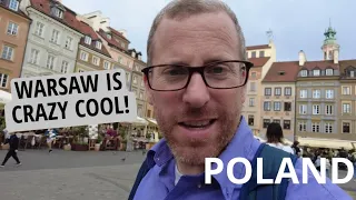 WARSAW IS CRAZY COOL and MEMORABLE 🇵🇱 POLAND TRAVEL VLOG