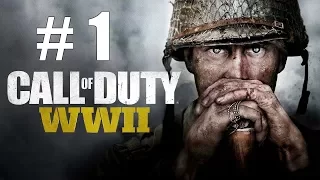 CALL OF DUTY WWII : MISIÓN 1 | GAMEPLAY EN ESPAÑOL | PARTE 1