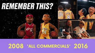 Kobe And LeBron Puppet Commercials | 2008-2010 | 2016